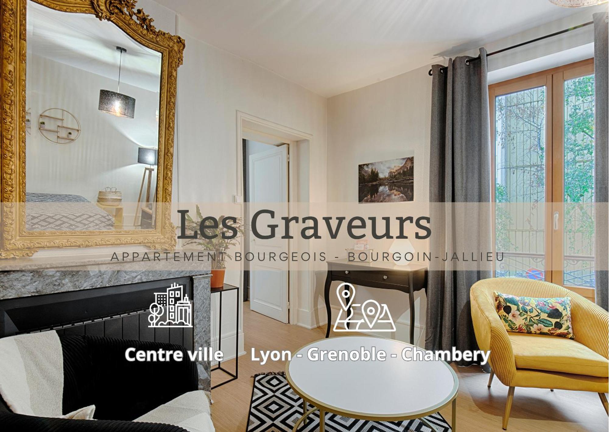 Les Graveurs - Bourgoin-Jallieu - City Center エクステリア 写真